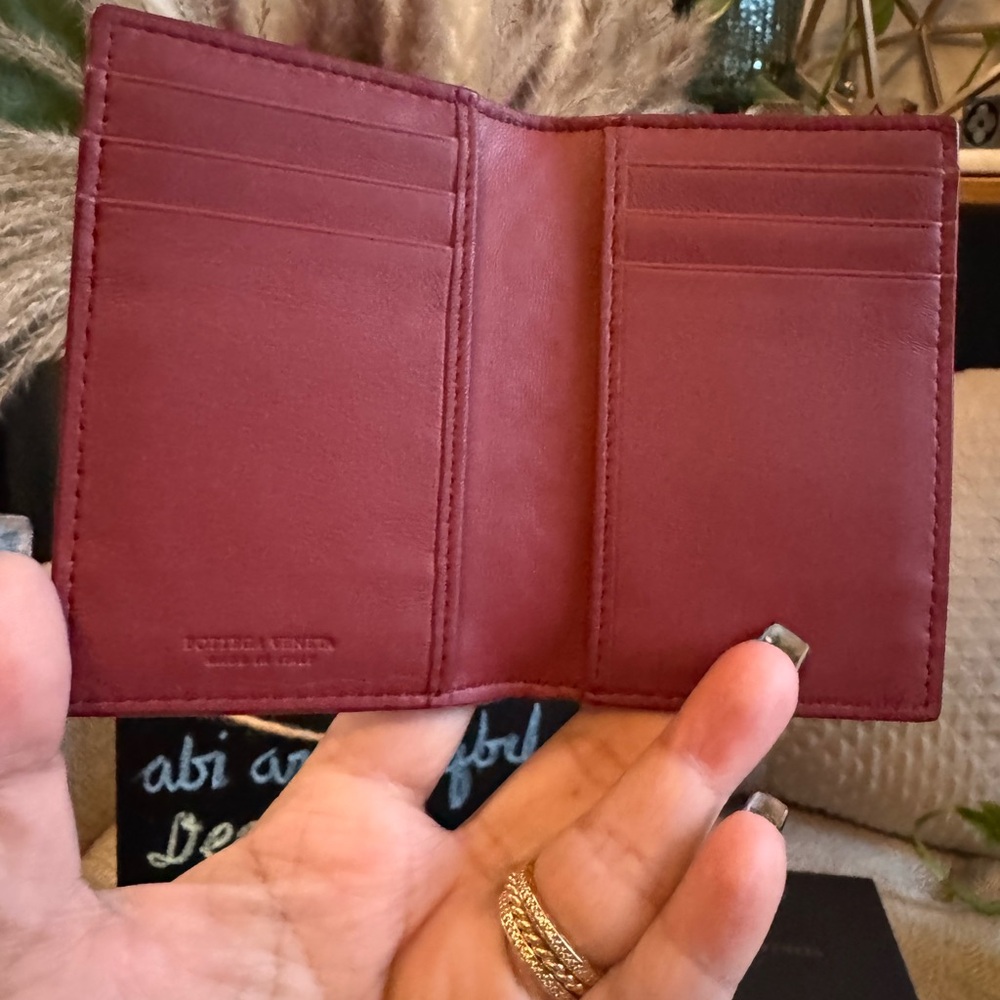 ♥️SOLD on IG♥️ Bottega Veneta Bicolour Cardholder/wallet*PRICE is FIRM* - Picture 6 of 17
